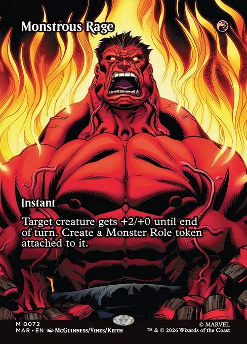 Monstrous Rage (MAR 72)