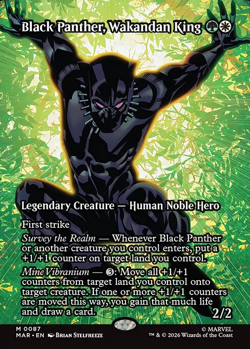 Black Panther, Wakandan King (MAR 87)