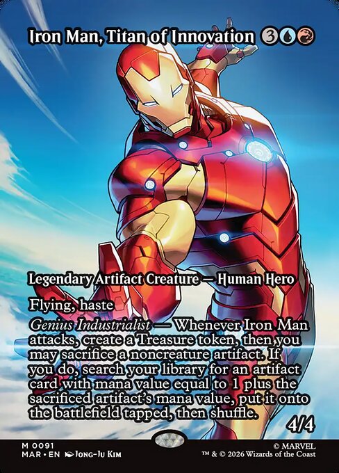 Iron Man, Titan of Innovation (MAR 91)