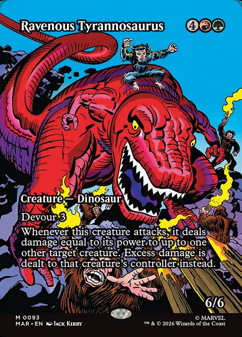 Ravenous Tyrannosaurus (MAR 93)