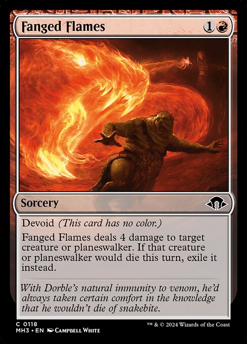 Fanged Flames (MH3 118)