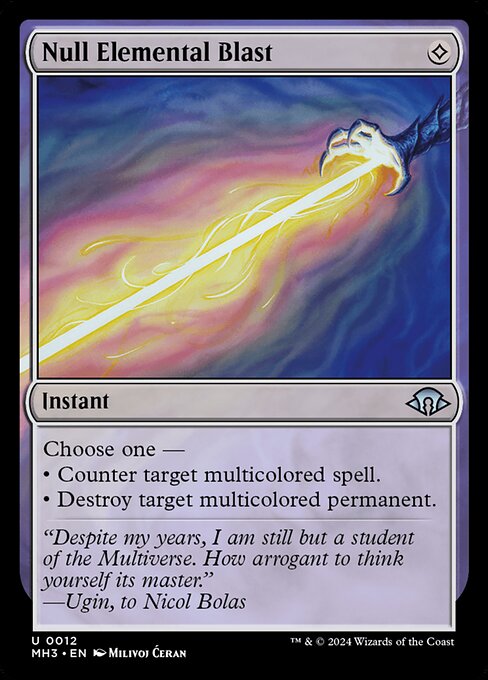 Null Elemental Blast (MH3 12)