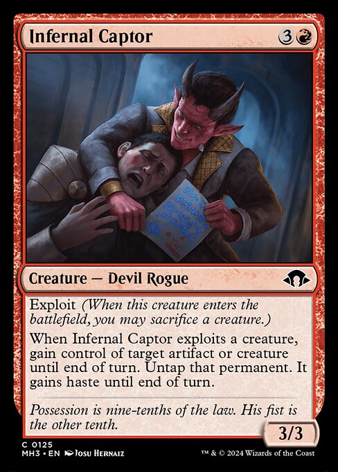 Infernal Captor (MH3 125)