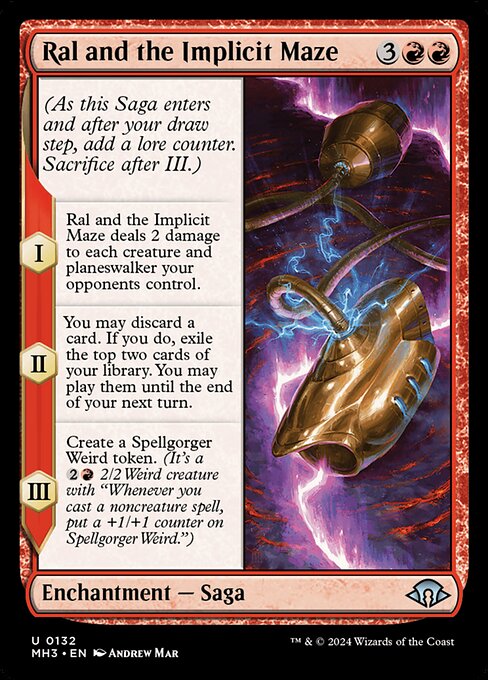 Ral and the Implicit Maze (MH3 132)