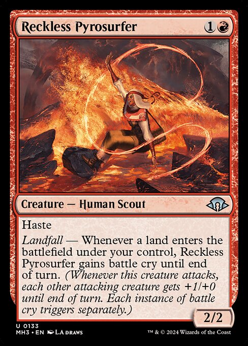 Reckless Pyrosurfer (MH3 133)