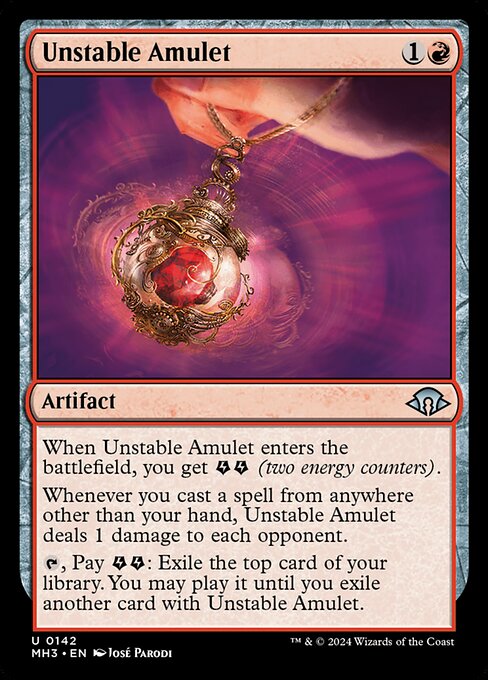Unstable Amulet (MH3 142)