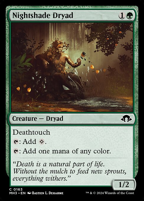Nightshade Dryad (MH3 163)