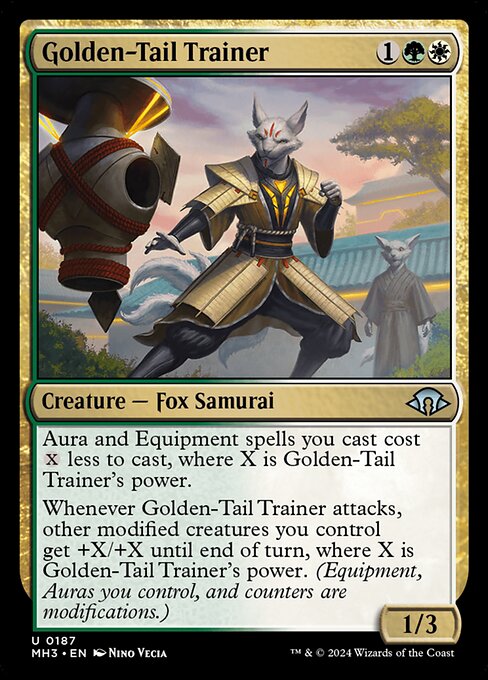 Golden-Tail Trainer (MH3 187)