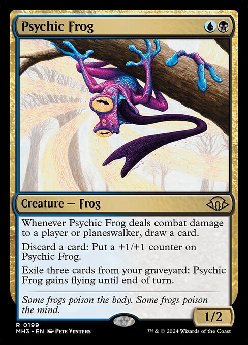 Psychic Frog (MH3 199)