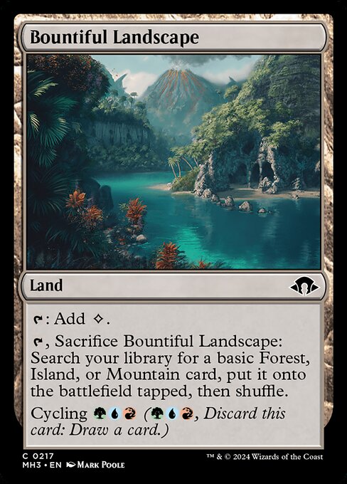 Bountiful Landscape (MH3 217)