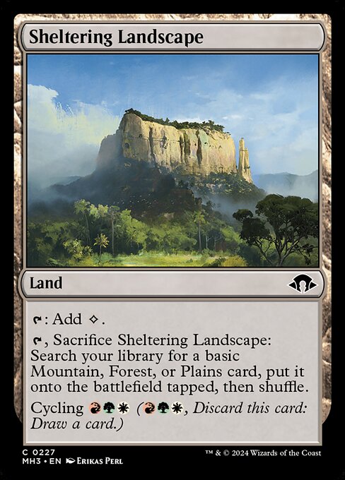 Sheltering Landscape (MH3 227)