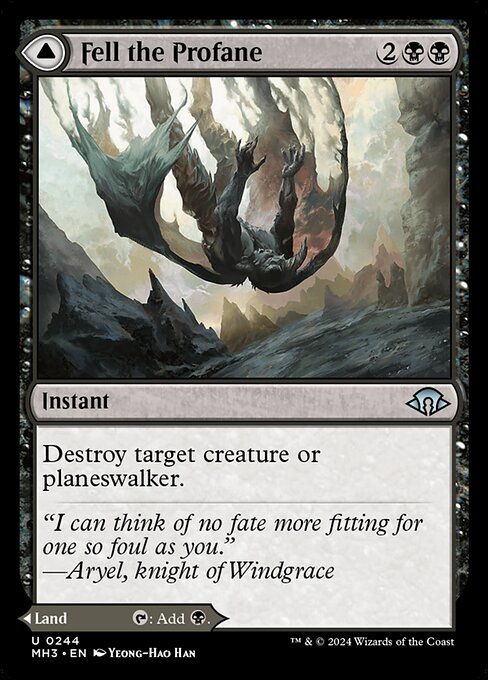 Fell the Profane // Fell Mire (MH3 244)