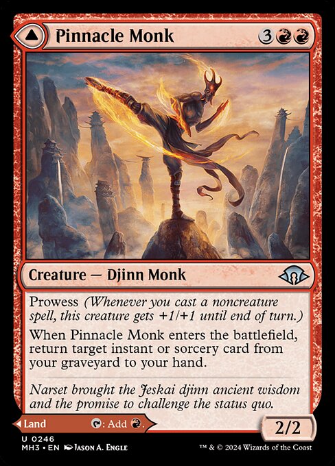 Pinnacle Monk // Mystic Peak (MH3 246)