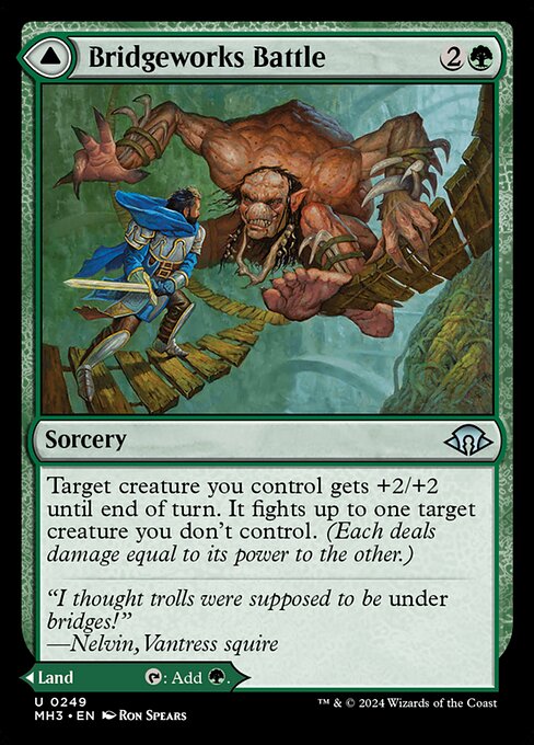 Bridgeworks Battle // Tanglespan Bridgeworks (MH3 249)
