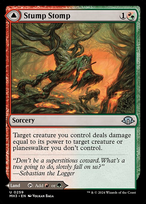 Stump Stomp // Burnwillow Clearing (MH3 259)