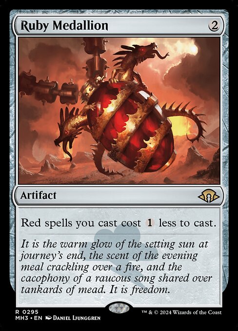 Ruby Medallion (MH3 295)