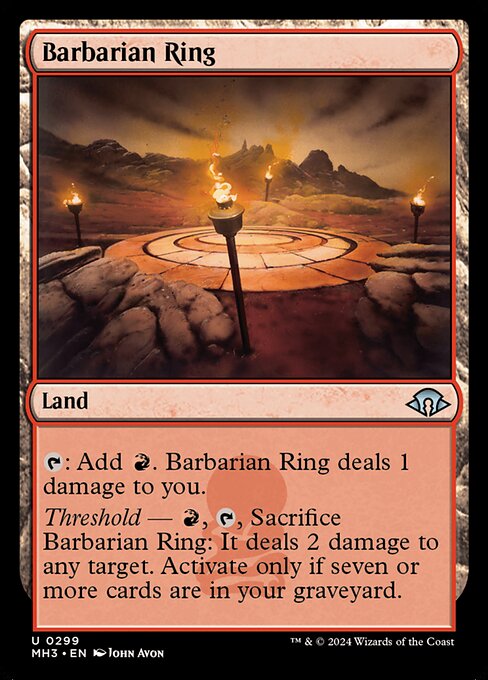 Barbarian Ring (MH3 299)