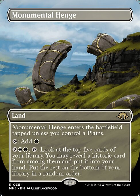 Monumental Henge (MH3 354)