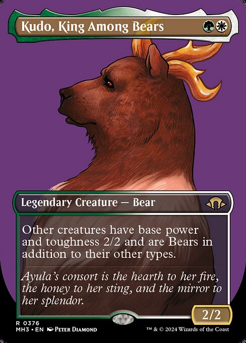 Kudo, King Among Bears (MH3 376)