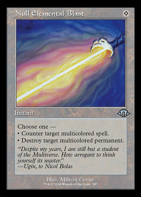 Null Elemental Blast (MH3 387)