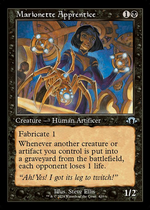 Marionette Apprentice (MH3 410)
