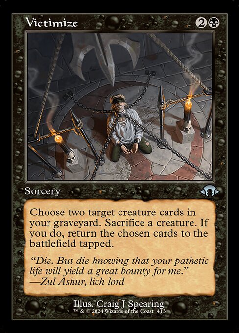 Victimize (MH3 413)