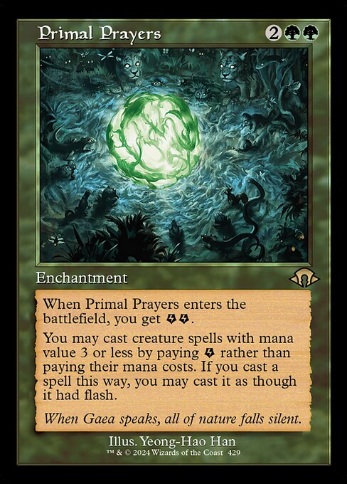 Primal Prayers (MH3 429)