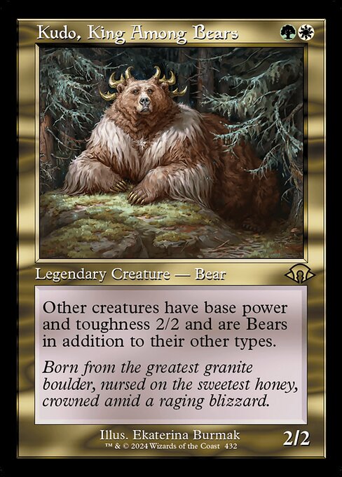 Kudo, King Among Bears (MH3 432)