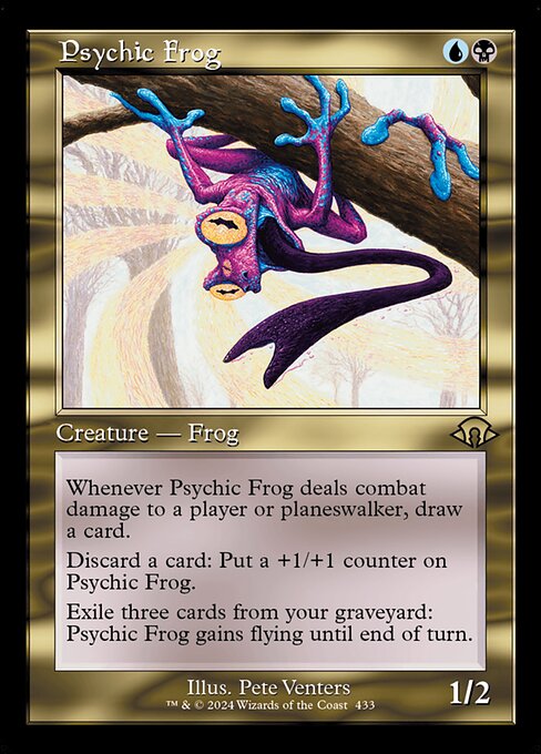Psychic Frog (MH3 433)