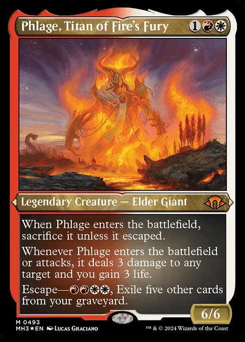 Phlage, Titan of Fire's Fury (MH3 493)