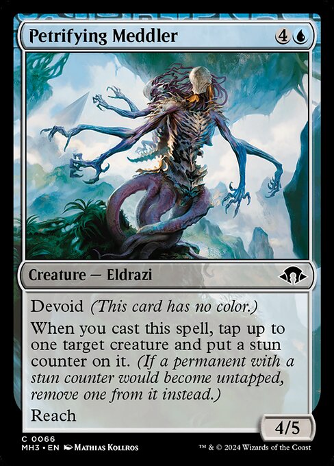 Petrifying Meddler (MH3 66)