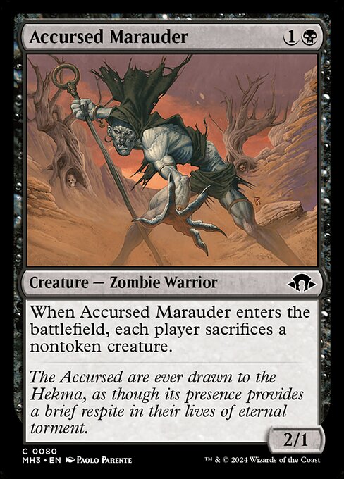 Accursed Marauder (MH3 80)