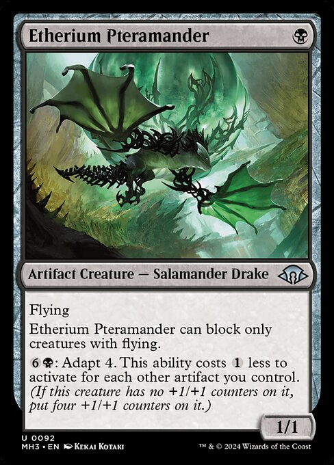 Etherium Pteramander (MH3 92)