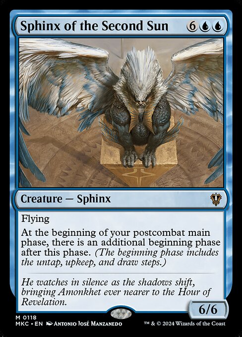 Sphinx of the Second Sun (MKC 118)