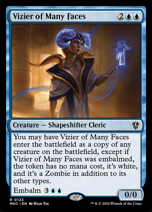 Vizier of Many Faces (MKC 123)
