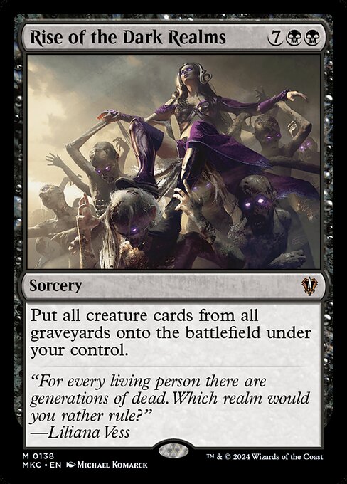 Rise of the Dark Realms (MKC 138)