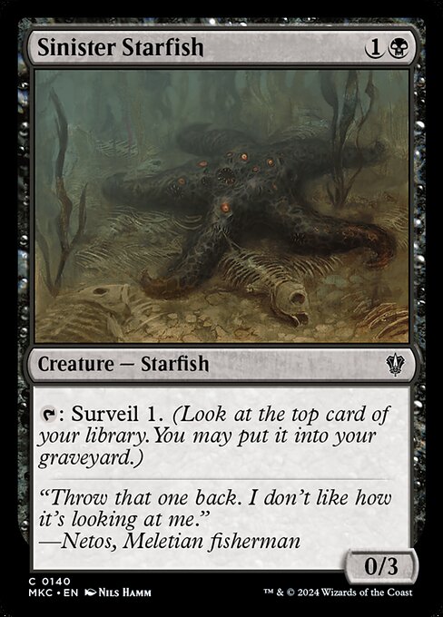 Sinister Starfish (MKC 140)