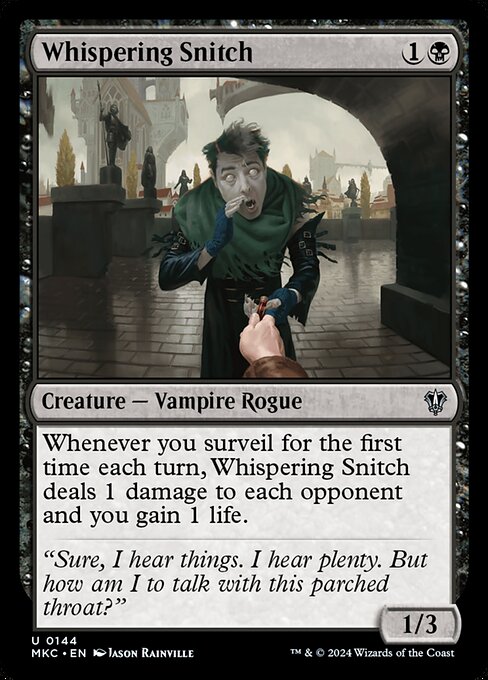 Whispering Snitch (MKC 144)