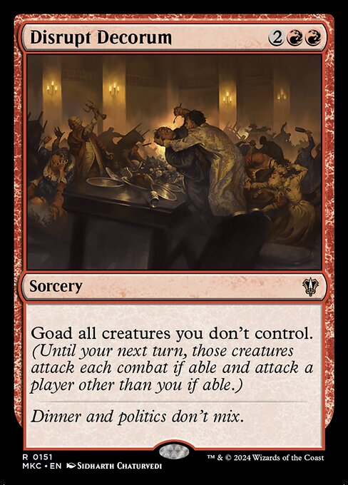 Disrupt Decorum (MKC 151)