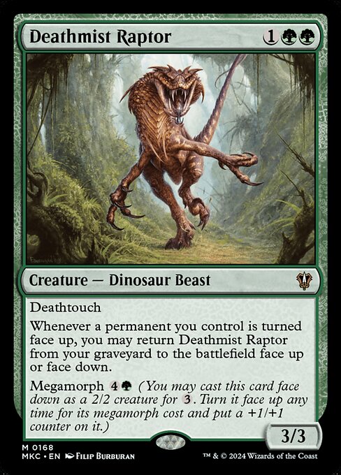 Deathmist Raptor (MKC 168)