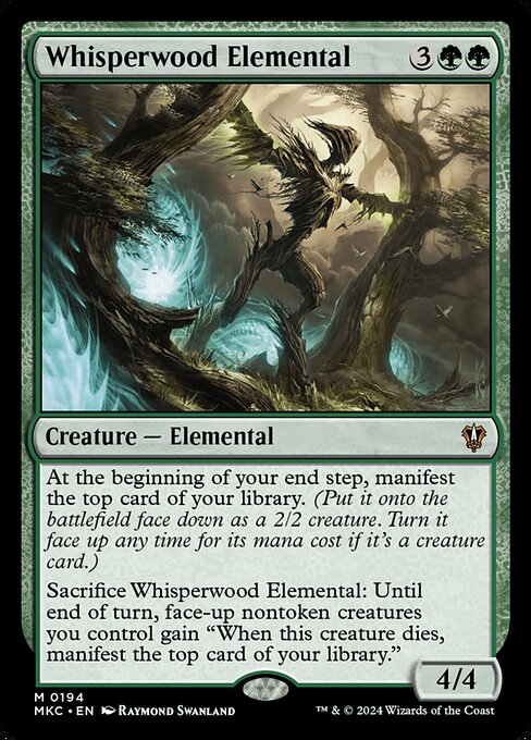 Whisperwood Elemental (MKC 194)