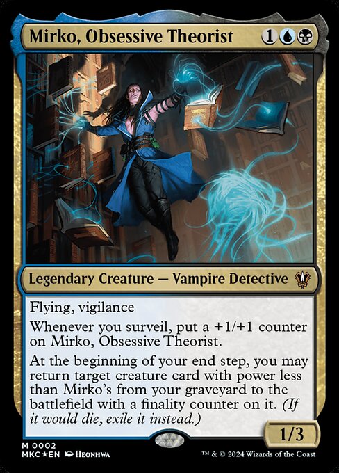 Mirko, Obsessive Theorist (MKC 2)