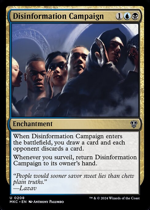 Disinformation Campaign (MKC 208)
