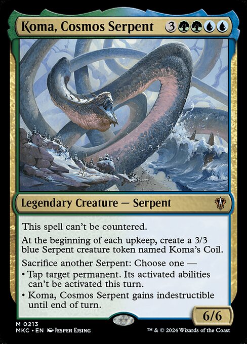 Koma, Cosmos Serpent (MKC 213)