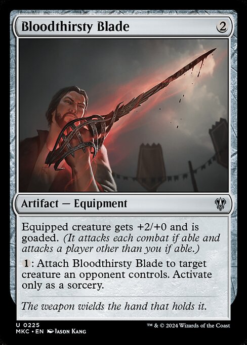 Bloodthirsty Blade (MKC 225)