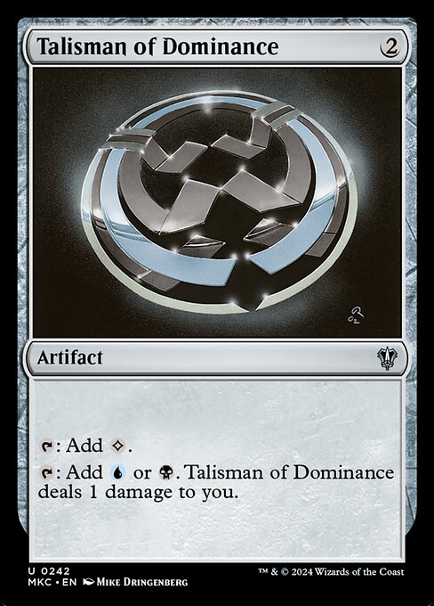 Talisman of Dominance (MKC 242)