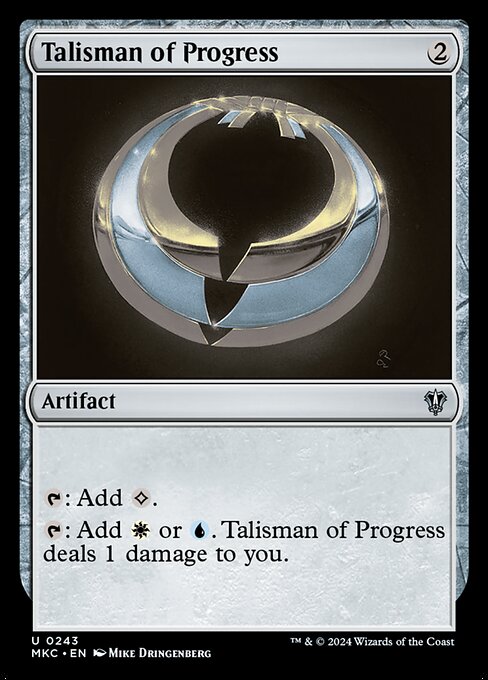 Talisman of Progress (MKC 243)