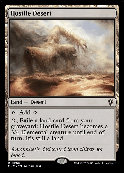 Hostile Desert (MKC 266)