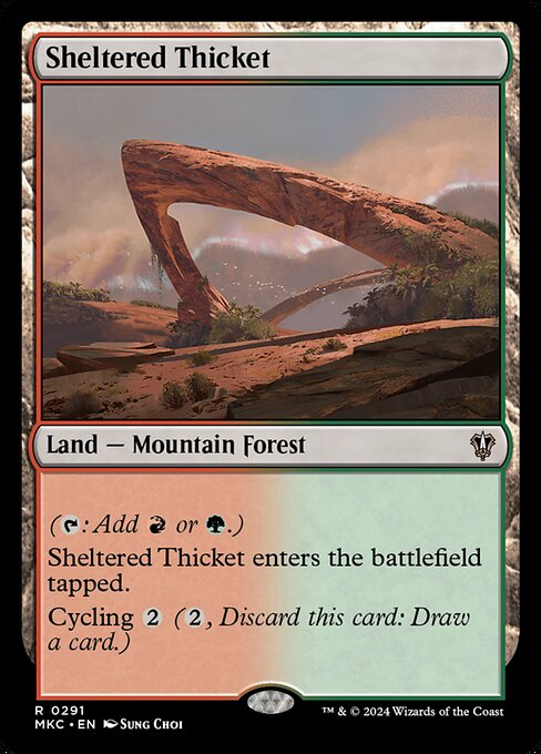 Sheltered Thicket (MKC 291)