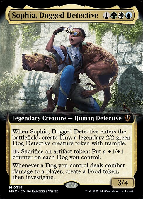 Sophia, Dogged Detective (MKC 319)